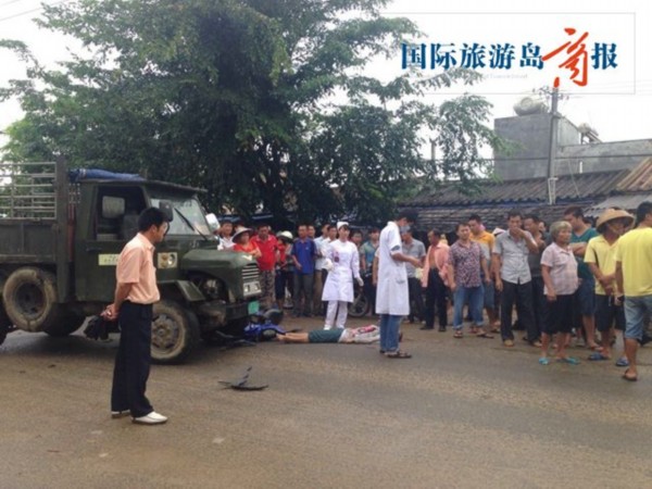桃源奇遇记，交通事故中的温情瞬间纪实报道