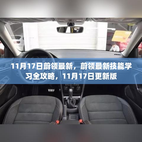 蔚领最新技能学习全攻略，11月17日更新版详解