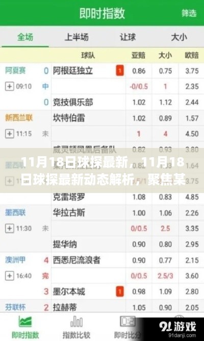 聚焦独家观点，最新球探动态解析报告出炉，揭秘某某观点于11月18日之变