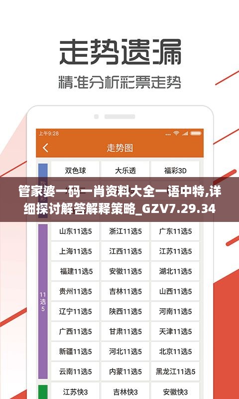 管家婆一码一肖资料大全一语中特,详细探讨解答解释策略_GZV7.29.34单独版