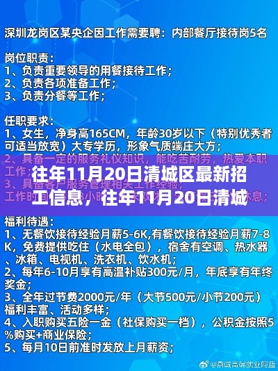 清城区最新招工信息深度评测与介绍，历年招工趋势解析及求职指南（往年11月20日更新）
